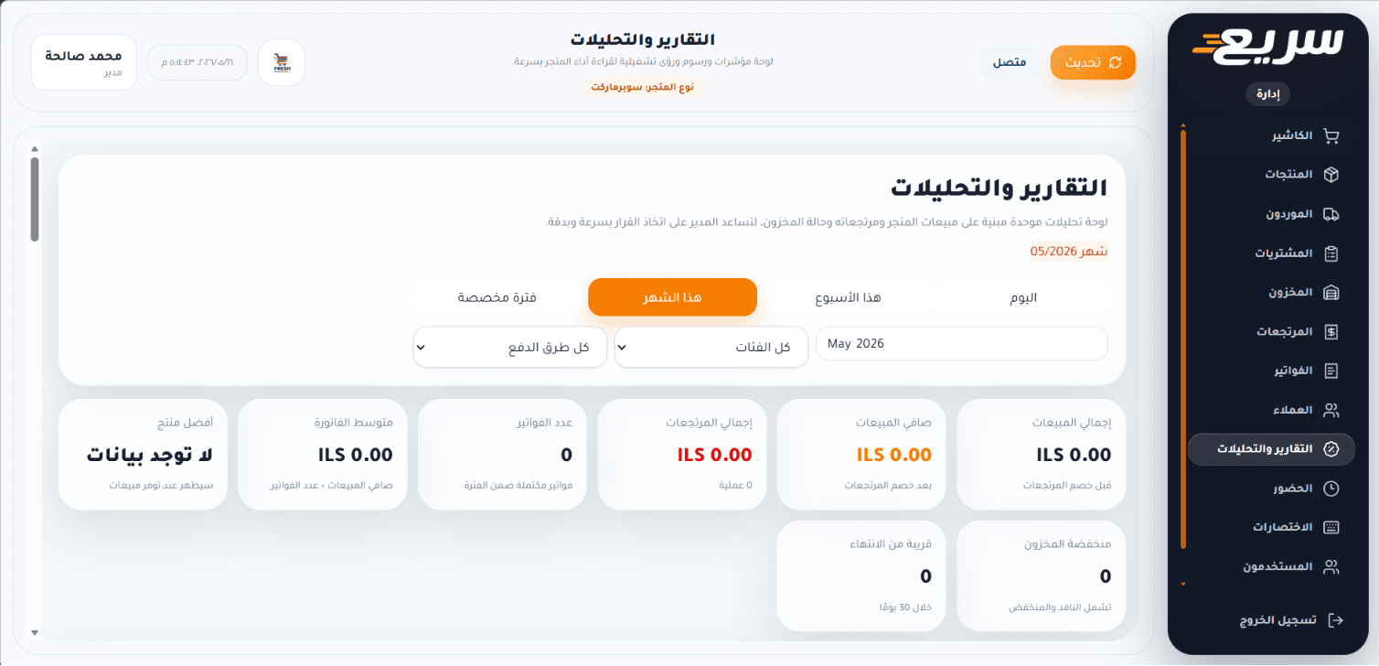 التقارير والتحليلات